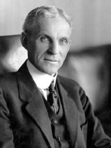 Henry Ford (1863-1947) - American industrialist and a business magnate